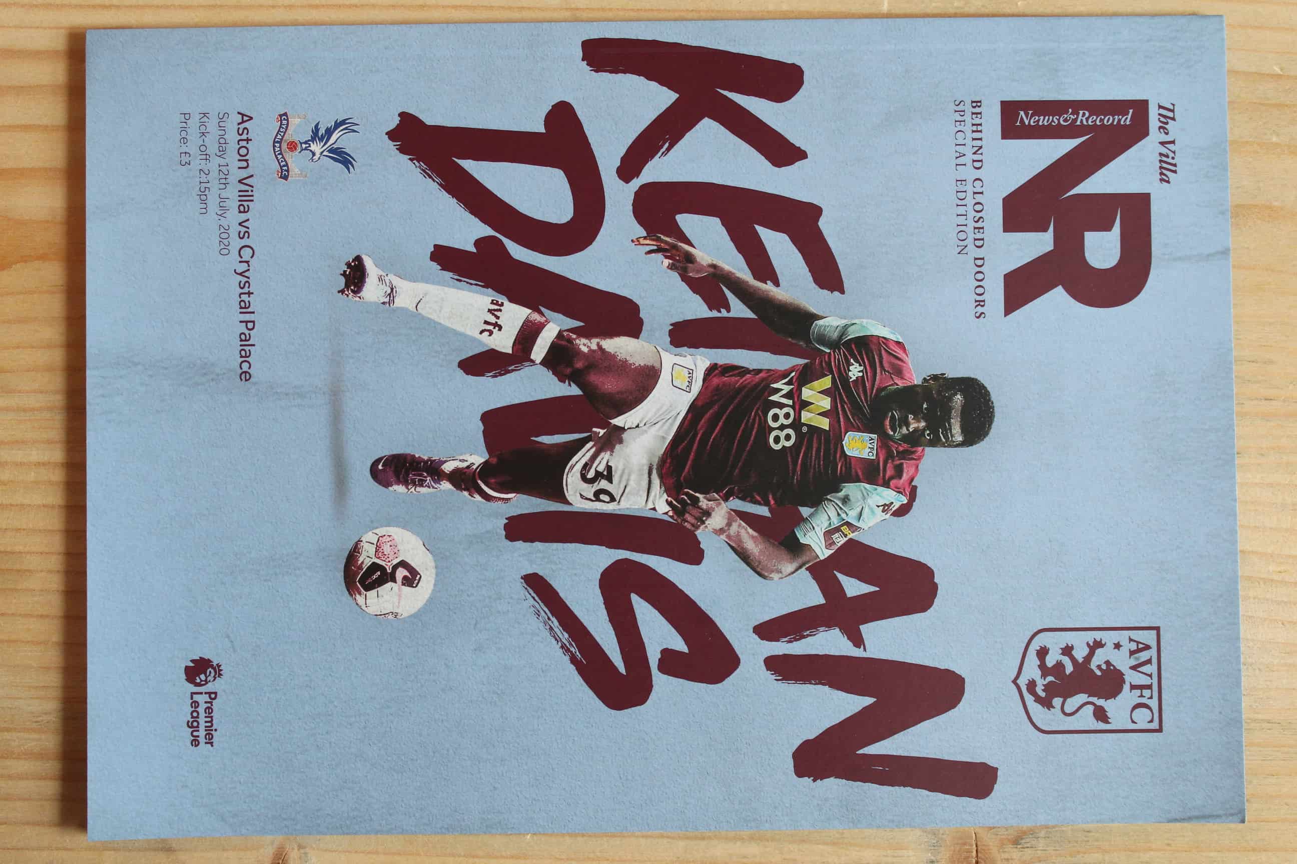 Aston Villa FC v Crystal Palace FC